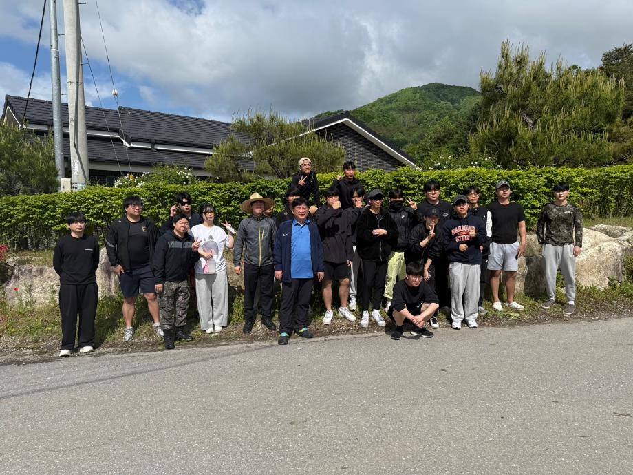 환경에너지학과/재난안전학과 단체 봉사 실시