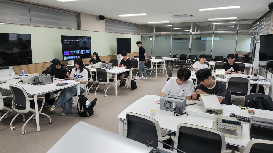 전기전자공학과_여름학기 공동교육 진행