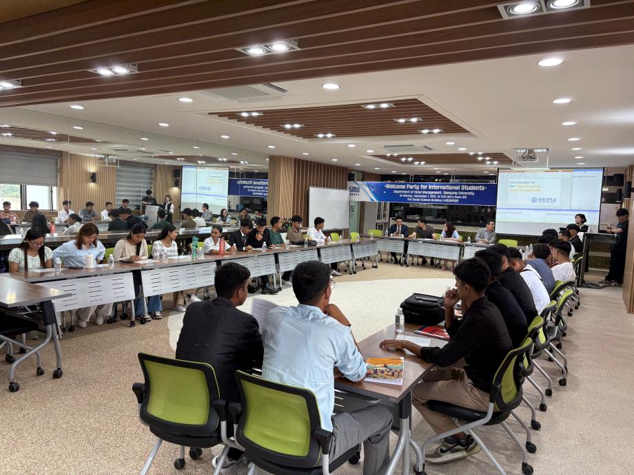 2025년 호텔경영학과 영어트랙 신입생 오리엔테이션