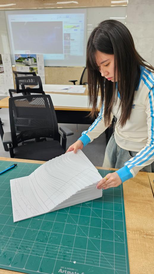 3학년 설계수업 콘타작업