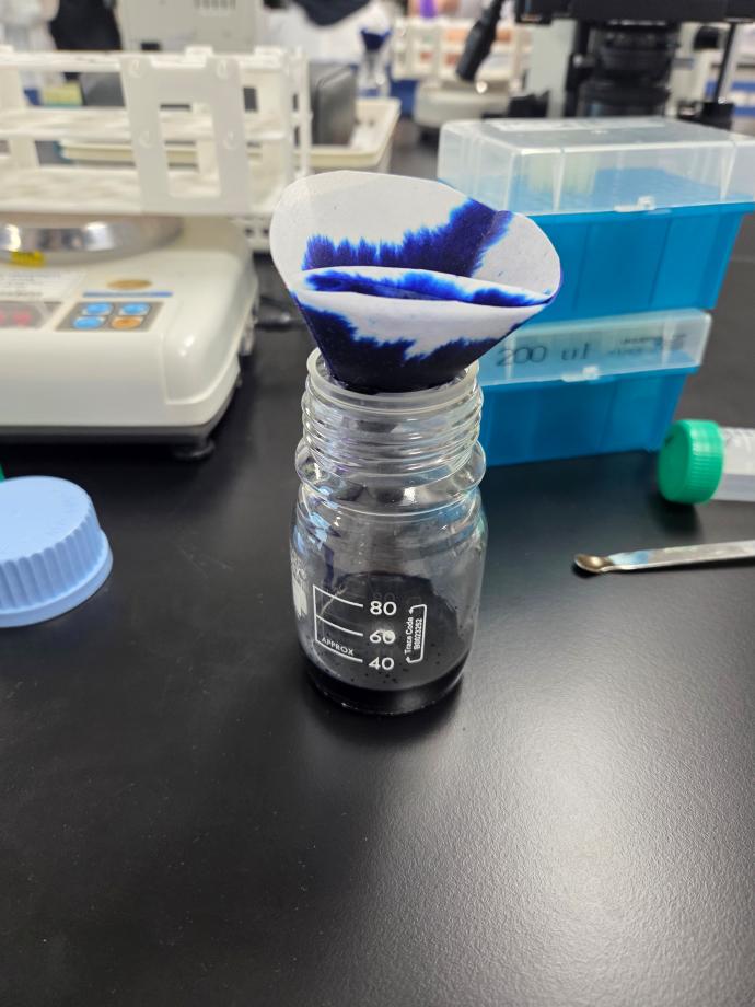 3주차 동아리 활동-초생체 염색 시약 만들기